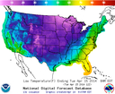 Cold snap ahead for several states