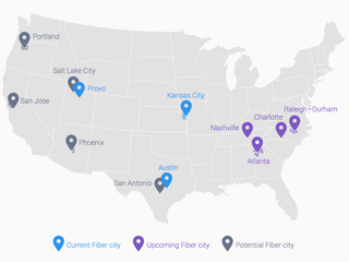 Google Fiber announces latest expansion