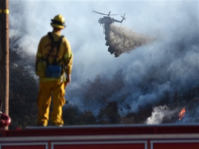 Crews make major gains against Southern Calif. wildfire