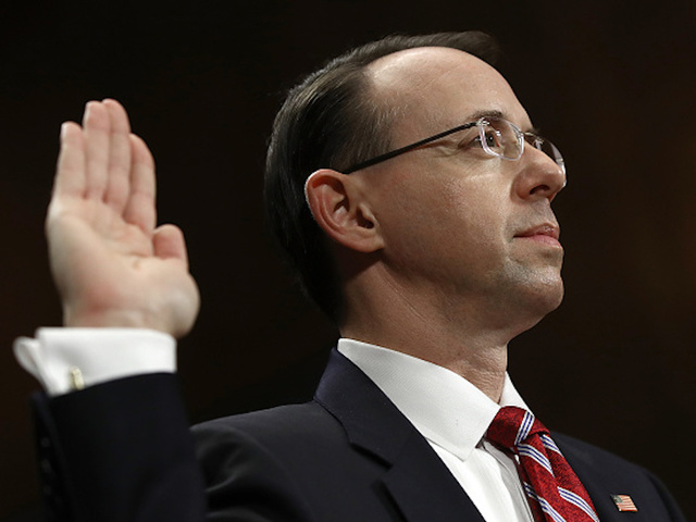 Trump considering firing Rosenstein to check Mueller